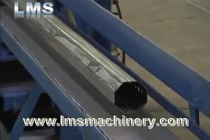 LMS Rolling Shutter System Roll Forming Production Line - Octagonal Pipe